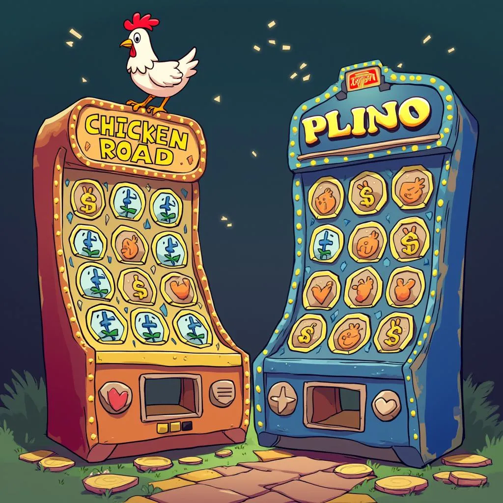 Jeu Chicken Road et Plinko