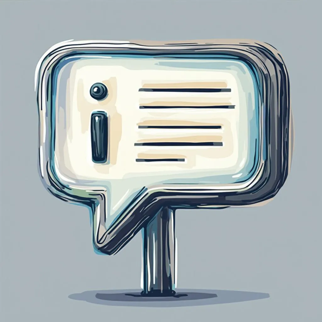 Icône Information et FAQ